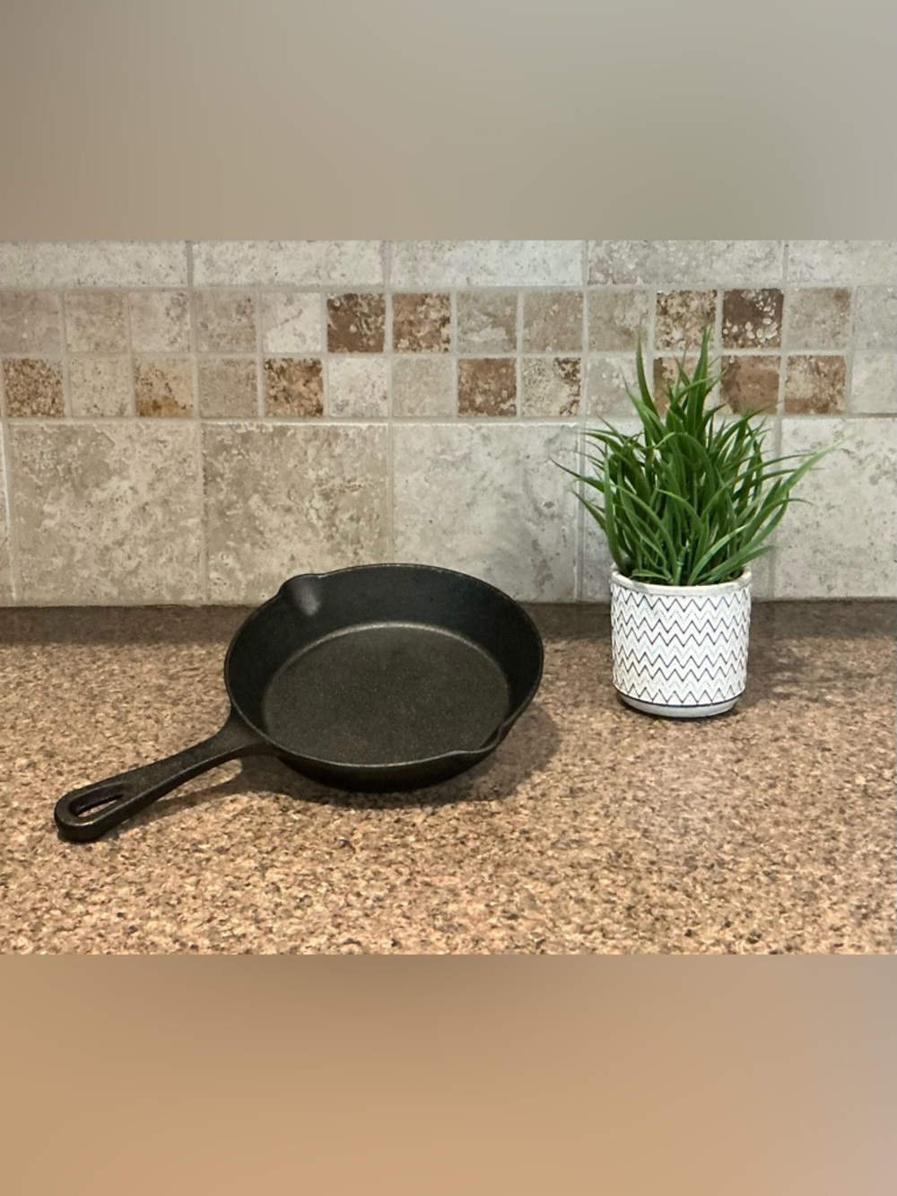 7½" Cast Iron Skillet, Unbranded